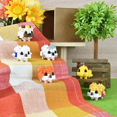 nanoblock - Hamtaro - Hamtaro Assortment 1 (Complete Set of 6), mininano Series Building Kit - Image 2