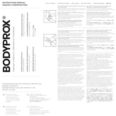 Bodyprox Elbow Brace 2 Pack for Tennis & Golfer's Elbow Pain Relief - Image 7
