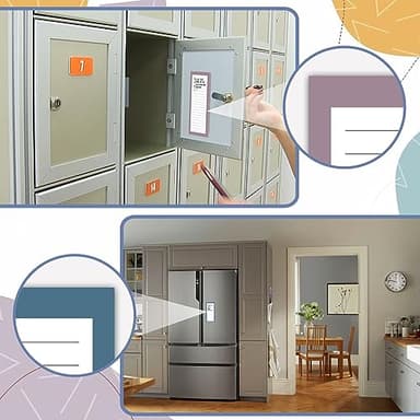 Utron 4 Pack Magnetic Notepads for Refrigerator, 50 Pages/Book Grocery List Magnet Pad for Fridge, Design Magnetic Grocery List Pad for Fridge, Grocery List Notepad, To-Do Memos, List - Image 7