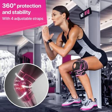 DR. BRACE ELITE Knee Brace with Side Stabilizers & Patella Gel Pads for Maximum Knee Pain Support and fast recovery for men and women-Please Check How To Size Video (Orion's, Medium) - Image 5