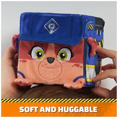 Rubble & Crew Stuffed Animals, Mix, 4-Inch Cube-Shaped Plush Toy for Kids Ages 3 and Up - Image 3