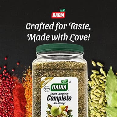 Badia Complete Seasoning, 96 oz - All-Purpose Spice Blend of Garlic, Onion, Salt, Pepper, Herbs & Spices - Savory Signature Blend - Image 7