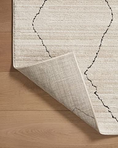 Loloi Darby Collection DAR-03 Sand/Charcoal 9'-2" x 13' Area Rug - Image 7