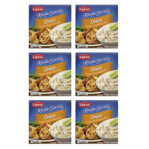 Recipe Secrets Lipton Recipe Soup and Dip Mix For a Delicious Meal Onion Great With Your Favorite Recipes, Dip or Soup Mix 2 oz (Pack of 6) - Image 1