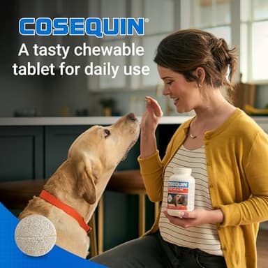 Nutramax Cosequin for Dogs Joint Health Supplement, Contains Glucosamine for Dogs, Plus Chondroitin and MSM, Supports Healthy Joints, For All Breeds and Sizes, Chewable Tablets, 132 Count - Image 4