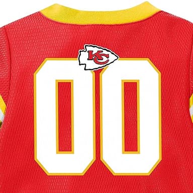 Gerber Unisex Baby Standard NFL Jersey Onesie Bodysuit, Team Color, 3-6 Months - Image 5