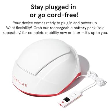 iRestore Professional Laser Red Light Therapy for Hair Growth System - FDA Cleared Hair Loss, Hair Thinning & Alopecia Treatment for Men & Women - 282 Lasers & LEDs - Image 9