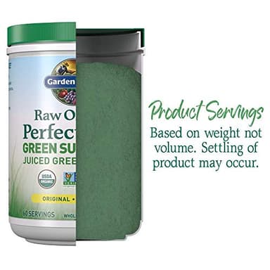 Garden of Life Super Greens Powder Smoothie & Mix, Probiotics & Digestive Enzymes for Digestive Health, Organic Superfoods Nutrition Fruit and Vegetables for Women & Men Energy, Original, 60 Servings - Image 5