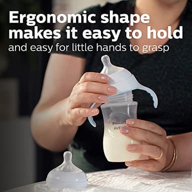 Philips Avent Natural Glass Baby Bottle with Natural Response Nipple (Medium Flow, Flow 3), 8oz, SCY913/01 - Image 10