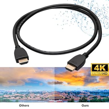 C2G Legrand Ethernet Cable, 4k High Speed HDMI Cable, Black In Wall HDMI Cable, 60 hz HDMI Cable, 5 Foot HDMI Cable, 1 Count, C2G 50609 - Image 5