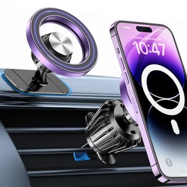 Kaistyle for Magsafe Car Mount【20 Strong Magnets】Magnetic Phone Holder for Car Phone Holder Mount Dash Mounted Holders Cell Phone Holders for Your Car Accessories for Women Men for iPhone 17 16 15 14 - Image 1