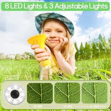 WINWEND Kids Microscope Pocket Microscope -1000X Portable Microscope for Kid | Photo and Video Mini Microscopes | 2'' Digital Little Scientist Microscopes for 3-10 Age Years Old Boys Girls Toys Gifts - Image 6