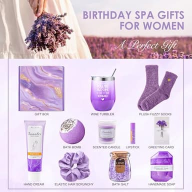 Mothers Day Gifts for Mom, Gifts for Women, Unique Birthday, Christmas, Valentines, Galentines Gift for Women Her, Wife, Teacher, Best Friend, Girlfriend, Sister, Coworker (Lavender) - Image 6