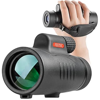 Monocular Telescope High Power 8x42 Monoculars Scope Compact Waterproof Fogproof Shockproof with Hand Strap for Adults Kids Bird Watching Hunting Camping Hiking Travling Wildlife Secenery - Image 1