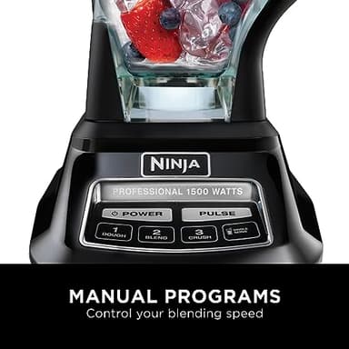 Ninja Mega Kitchen System, 1500W, 72 oz. Full-Size Blender & 8-Cup Food Processor with (2) 16 oz. To-Go Cups, Total Crushing Technology - Smoothies, Ice Crushing, Purees, Dough & More, Black, BL770 - Image 6