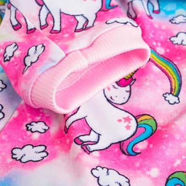 PriPre Dog Colorful Unicorn T Shirts Rainbow Pattern Printed Pet Shirt Softable Pajamas for Large Dog (3XL,Colorful) - Image 5