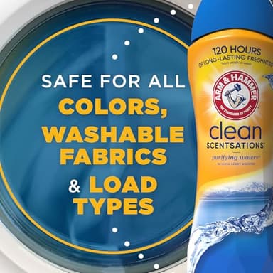 ARM & HAMMER Clean Scentsations In-Wash Scent Booster, Laundry Scent Booster Purifying Waters scent, 45 Oz - Image 3