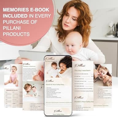 Nursing Pillow – Plus Size Breastfeeding Pillows with Security Fence for Enhanced Support & Comfort – Removable Cotton Cover, Adjustable Waist Strap, Newborn Essentials Must Haves Baby Registry Search - Image 5