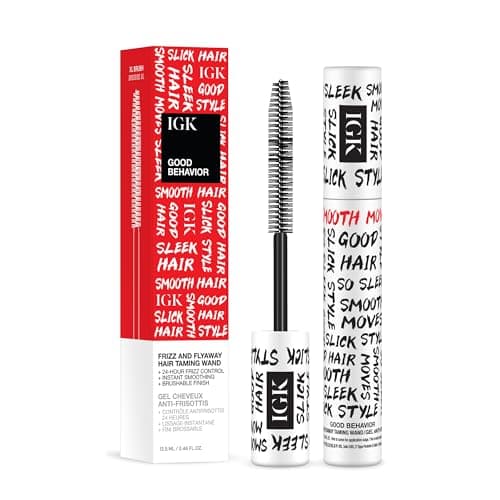 IGK Good Behavior Frizz & Flyaway Hair Taming Wand – Lightweight Gel Control Stick for Smooth, Sleek Hair, Anti-Frizz Styling, 0.24 oz - Image 1