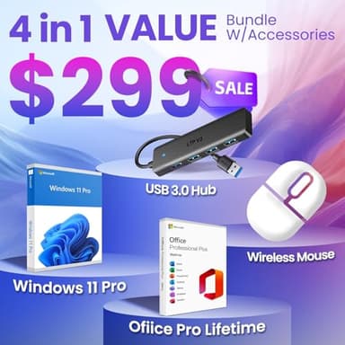 Dell Inspiron 15 Touchscreen Laptop - 15.6" Anti Glare FHD Display - 13th Gen Intel Core i7-1355U - 32 GB RAM - 1 TB SSD - Windows 11 Pro - Office Pro Lifetime - w/Hoouwrd Accessories - Image 2