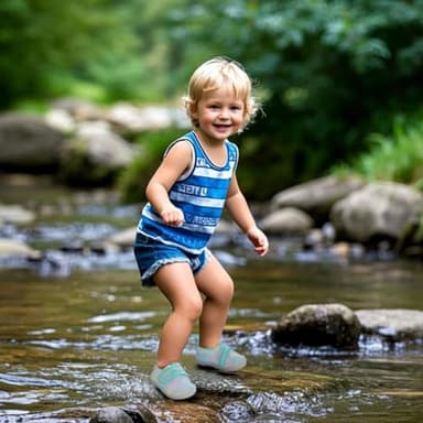 ihuan Baby Infant Water Shoes Girls Boys Swim Beach Pool Summer Toddler Sandals Kids Wide Toe Barefoot Quick Dry Non-Slip Breathable for Surf River Green - Image 3