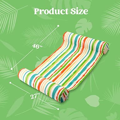 Sloosh 3 Pack 4-in-1 Inflatable Pool Floats Hammock, Water Hammock Lounges, Multi-Purpose Swimming Pool Accessories (Saddle, Lounge Chair, Drifter) for Pool, Lake, Outdoor, Beach (Orange/Red/Blue) - Image 7