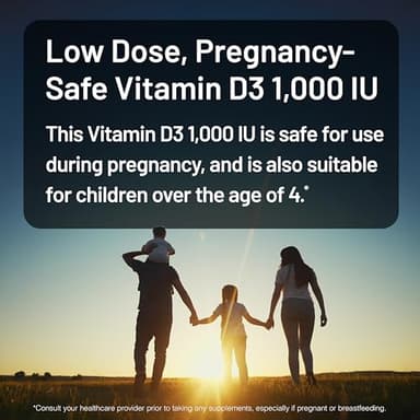 NatureWise Vitamin D3 1000iu (25 mcg) 1-Year Supply for Immune Support, Healthy Muscle Function, and Bone Health - Non-GMO, Gluten Free in Organic Extra Virgin Olive Oil, (Mini Softgel), 360 Count - Image 3