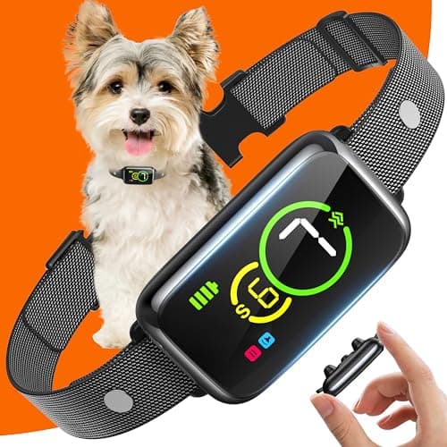 Dog Bark Collar, Smart Bark Collar for Small Dogs 5-15lbs Medium Large Dogs, Effective AI Barking Collar with Adjustable Beep Vibration Modes & 7 Sensitivity, Automatic Anti Barking Device for Dog - Image 1