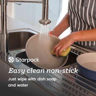 Starpack 'Bakers Gonna Bake' High Performance Nonstick Rectangular Baking Pans set of 3 - Image 3