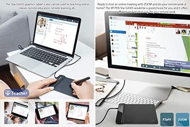 Drawing Tablet XPPen G430S OSU, Graphic Drawing Tablet with 8192 Levels Pressure Battery-Free Stylus, 4 x 3 inch Ultrathin, for OSU Game, Online Teaching Compatible with Window/Mac Black - Image 7