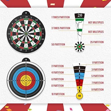 Magnetic Dart Board - 12pcs Magnetic Darts - Excellent Indoor Game and Party Games - Gifts for 5 6 7 8 9 10 11 12 Year Old Boy Kids - Image 5
