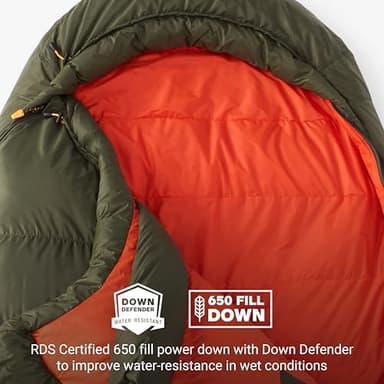 Marmot Men's Never Winter 30° Sleeping Bag, 650 Fill Down for Camping & Backpacking, Long - Image 3