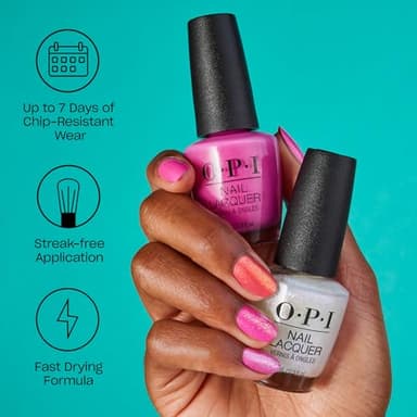 OPI Nail Lacquer 4PC Mini Pack | 4 Nail-Polish Color Shades Crème Chip Resistant Nail Polish Gift Set | What's Your Mani-tude | Fall 2025 - Image 5
