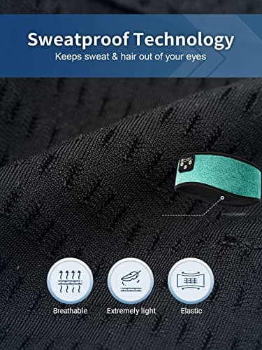 Fulext Sleep-Headphones-Headband-Bluetooth - Headphones for Sleeping Sleep Mask with Thin HD Stereo Speakers Perfect for Side Sleepers,Insomnia,Sport,Travel Best Gifts for Men Women - Image 2