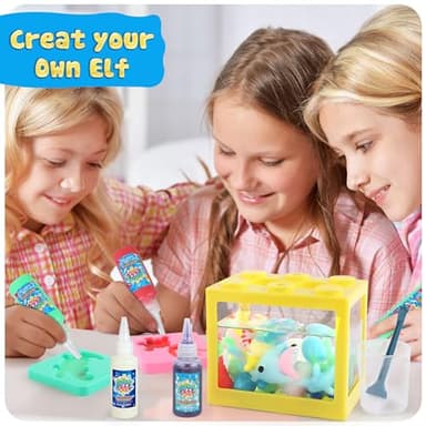 wookidel Magic Water Elf Toy Kit, Aqua Fairy Water Gel Kit with 20PCS Magic Gels and Animal Molds, Gift for Christmas, Easter, Birthday,Creative Art Craft Kits for Girls Boys 6 7 8 9 10 Year Old - Image 7