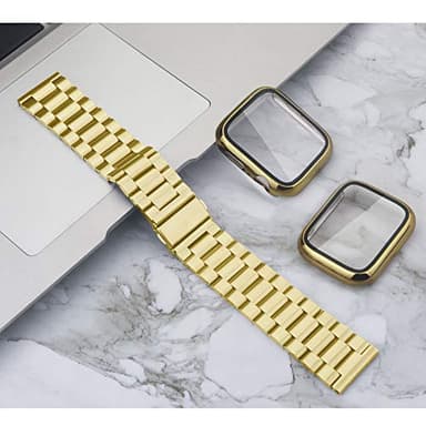 Bekomo Apple Watch Band 44mm, 40mm, 38mm, 41mm, 45mm, 42mm, 3-Pack with 2 Tempered Glass Screen Protectors - Image 4