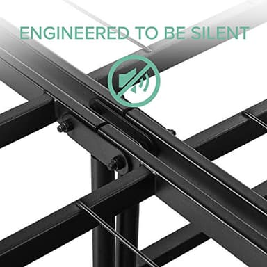 ZINUS SmartBase Tool-Free Assembly Mattress Foundation, 14 Inch Metal Platform Bed Frame, No Box Spring Needed, Sturdy Steel Frame, Underbed Storage, Black, Full - Image 5