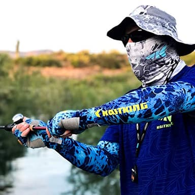 KastKing Sol Armis UPF 50 Boonie Hat - Sun Protection Beach & Hiking, Fishing, Paddling, Rowing, Kayaking - Silver Mist - Image 6