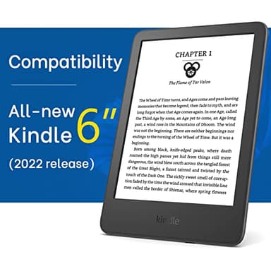 CoBak Case for All New 6 Inch E-Reader 2024 and 2022 (11 Generation) - PU Leather Smart Cover, Auto Sleep and Wake, Premium Protective Case for Kindle, Boox, Kobo - Image 7