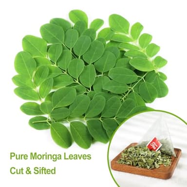 FullChea - Moringa Tea, 50 Teabags - Pure & Natural Moringa Leaves, Cultivated From India - Herbal Tea for Supporting Digestion & Immune System - Non-GMO - Caffeine-free - Image 3