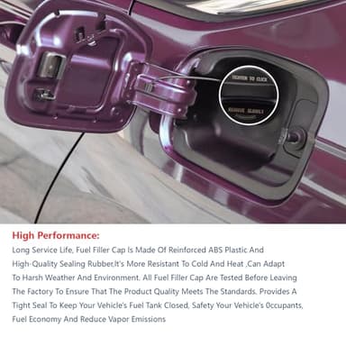EIUHMOU Gas Cap Compatible with 08-17 Accord | 09-15 Pilot | 06-15 Civic | 07-16 CRV | 09-20 Fit | 11-17 Odyssey | 16-20 HRV | 10-14 insight Fuel Cap Replacement for OE 17670-T3W-A01, 17670-SJA-013 - Image 5