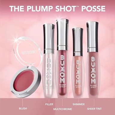 Buxom Plump Shot Peptide-Infused Lip Serum, Lip Plumping Gloss, Formulated with Advanced Peptides, Hyaluronic Acid, Avocado & Jojoba Oil - Image 6