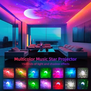 Star Projector Astronaut Galaxy Projector - Bluetooth Speaker, White Noise,Moon Nebula Night Light for Bedroom, 360° Adjustable,Timer and Remote, Star Galaxy Projectors for Kids Adult,Gift Choice - Image 4