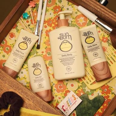 Sun Bum Daily SPF 50 Sunscreen Body Lotion - Broad Spectrum Moisturizing Sunscreen with Vitamin E - Vegan and Hawaii 104 Act Compliant (Without Octinoxate & Oxybenzone) - Dermatologist Tested - 8 oz - Image 6