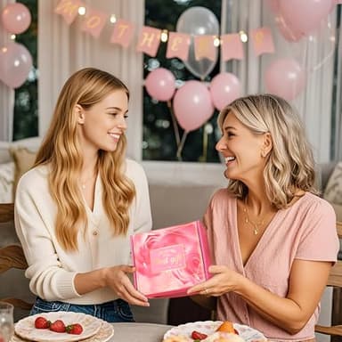 Birthday Gifts for Women, Mom, Sister, Friend: Unique Pink Self Care Spa Relaxation Baskets Set, Christmas, Holiday, Valentines Day Presents for Her, Girlfriend, Grandma, Wife, Bestie, Coworkers - Image 6