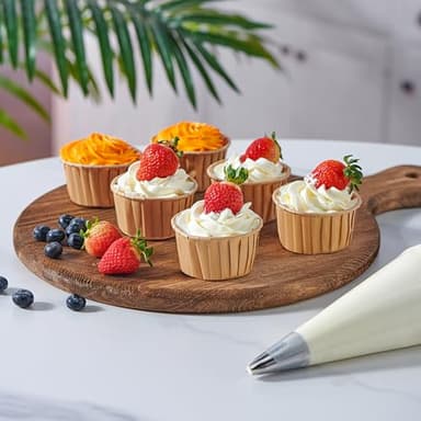 Keenpioneer Piping Bag - Disposable Cake Decorating Bag, Pastry Bag 56 Count, 16 inch, Clear - Image 5