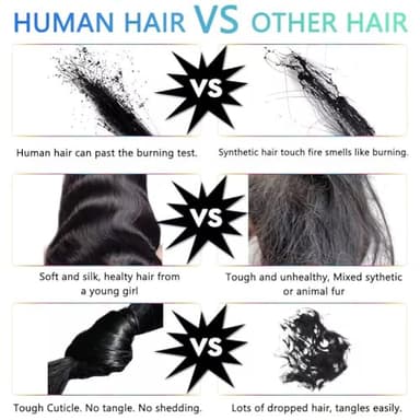 QUANDIAN 28 Inch Body Wave Lace Front Wigs Human Hair 13X6 HD Lace Frontal Wigs Human Hair 180% Density Glueless Wigs Human Hair Pre Plucked for Women Brazilian Virgin Body Wave Wig Natural Color - Image 6