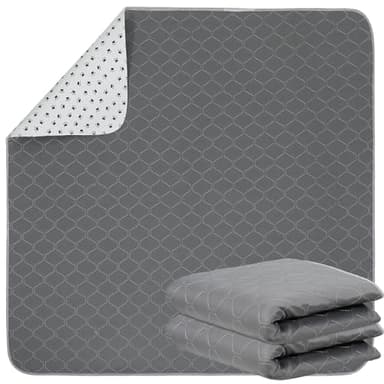 Washable Pee Pads for Dogs, Reusable Pee Mats for Dogs, Puppy Pads Super Water Absorption Puppy Pee Rugs Easier to Dry, Wee Wee Pads for Dogs Non-Slip, Pet Training Pad Whelping Playpen Dog Crate - Image 1