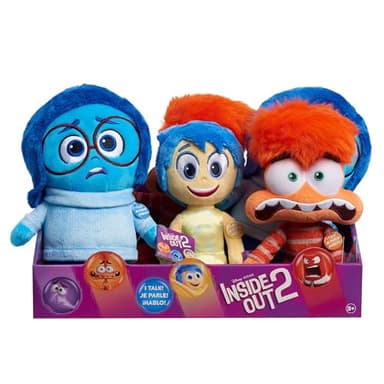 Inside Out 2 Talk It Out Small Plush - Sadness, Kids Toys for Ages 3 Up by Just Play - Image 6