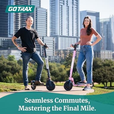 Gotrax GXL V2 Electric Scooter for Adult, 8.5" Solid Tire Max 12 Mile 15.5Mph Speed Powered By 250W Motor, Foldable Commuting E Scooter for Adult Pink - Image 6
